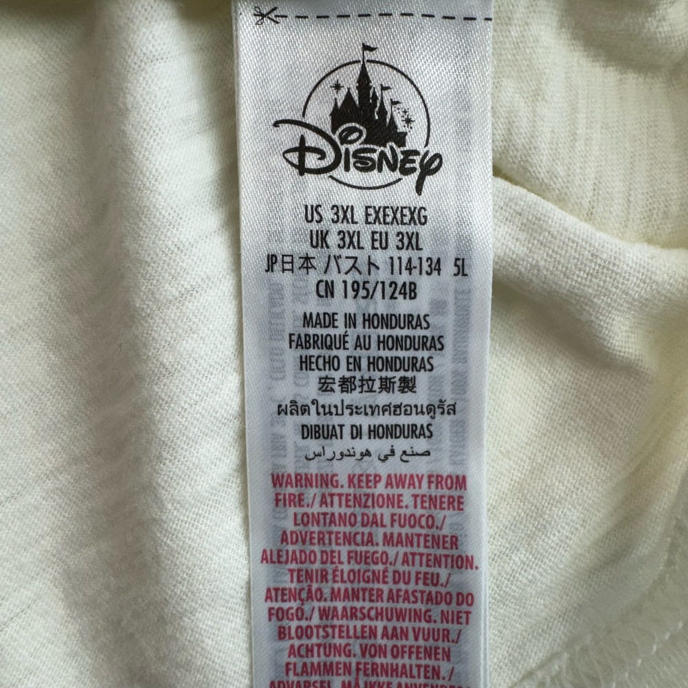 Walt Disney The Aristocats T-Shirt Womens 3XL Cream Crew Neck Graphic Marie Cat - Picture 8 of 11